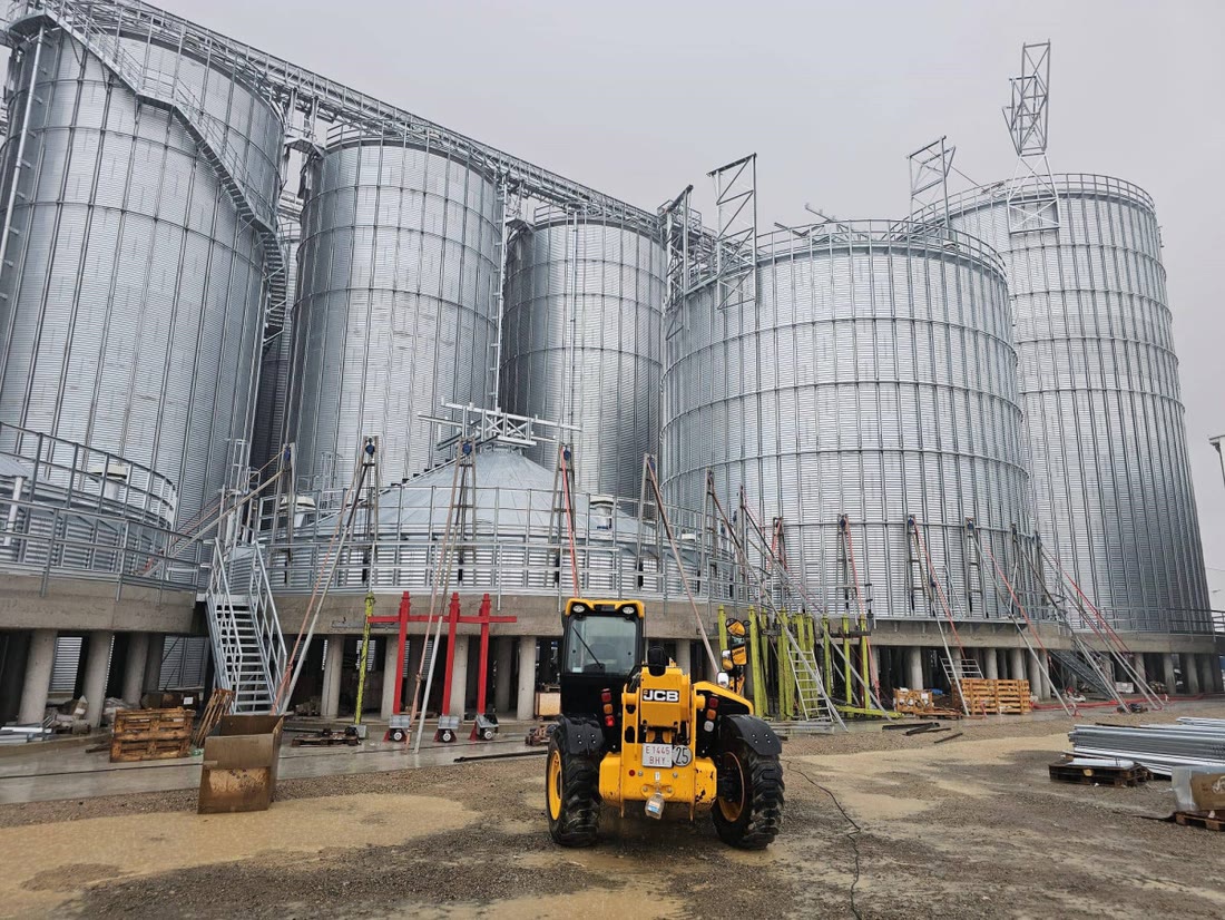 telehandler montaj silozuri